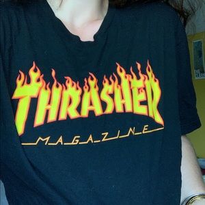 Thrasher Magazine black T-shirt